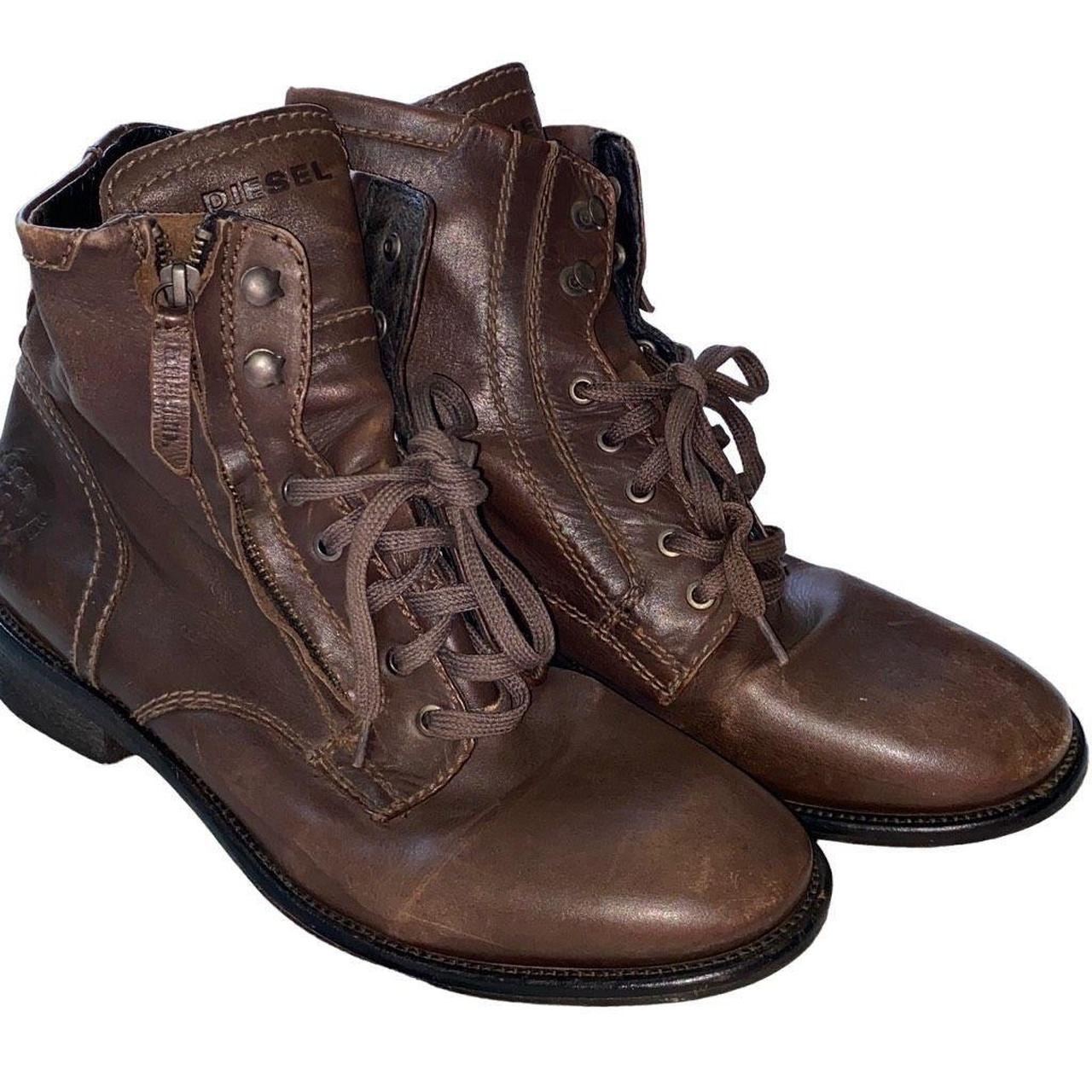 Diesel Men's Brown Boots | Depop