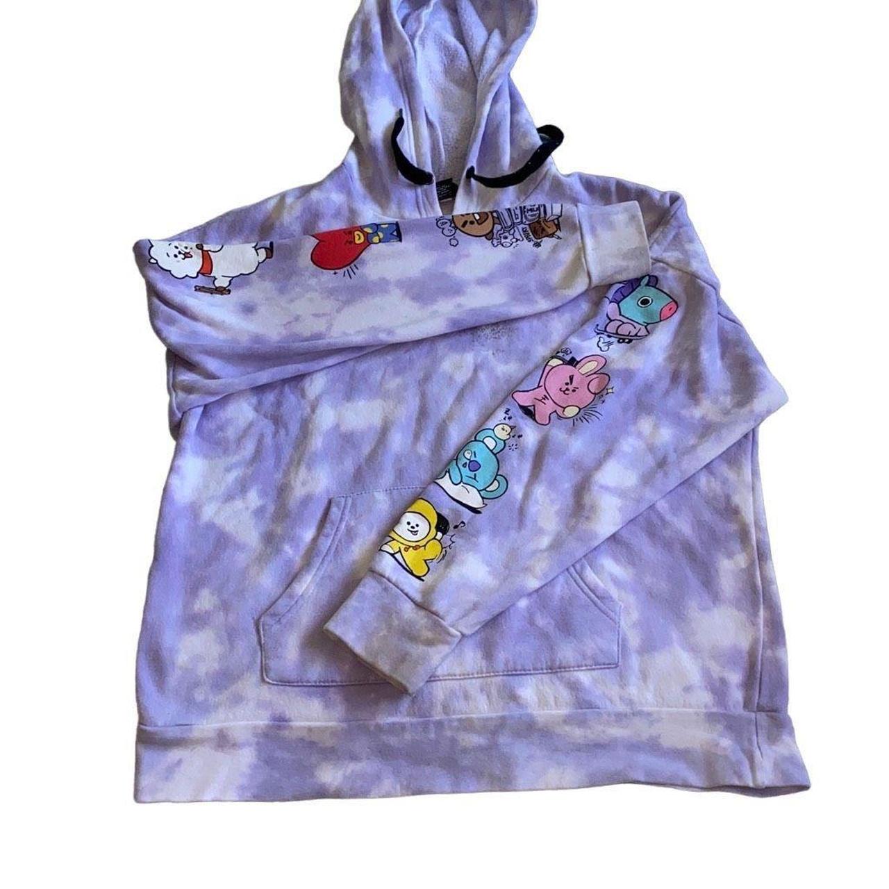 Sweater tie dye online bt21