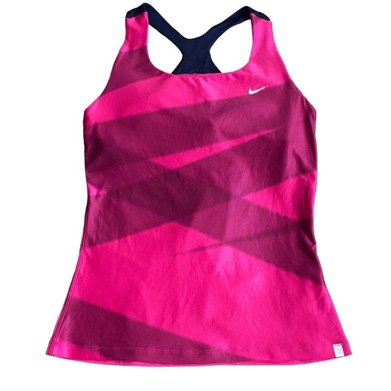 Nike GUC+ Tennis Racerback Top Hot Pink Magenta