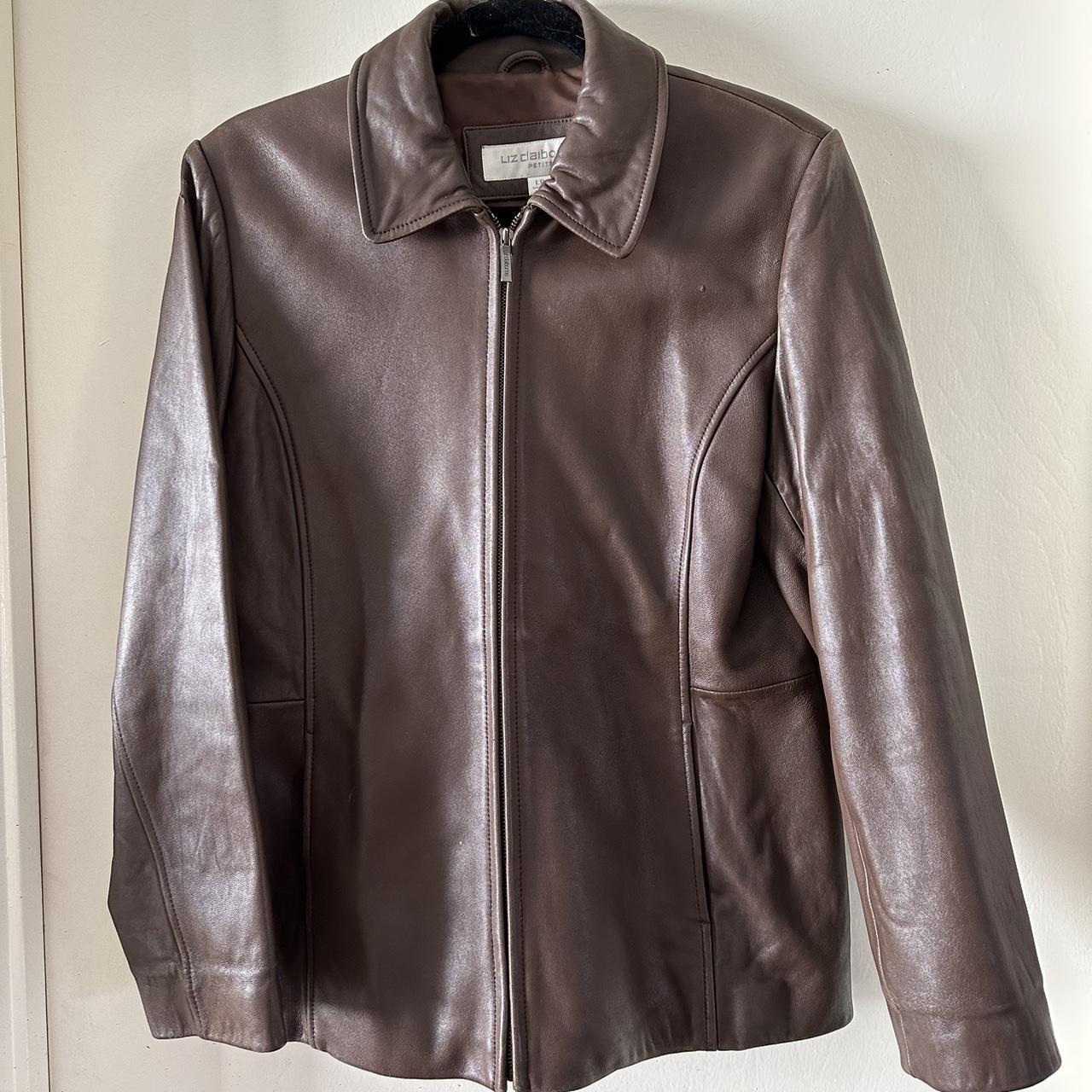 Liz Claiborne Women's Brown Jacket | Depop