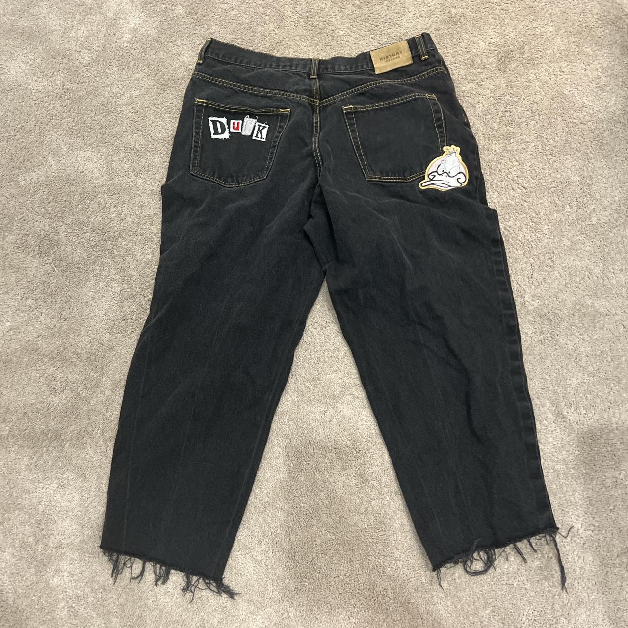 History iceberg Daffy Duck baggy jeans, 34 inch... - Depop