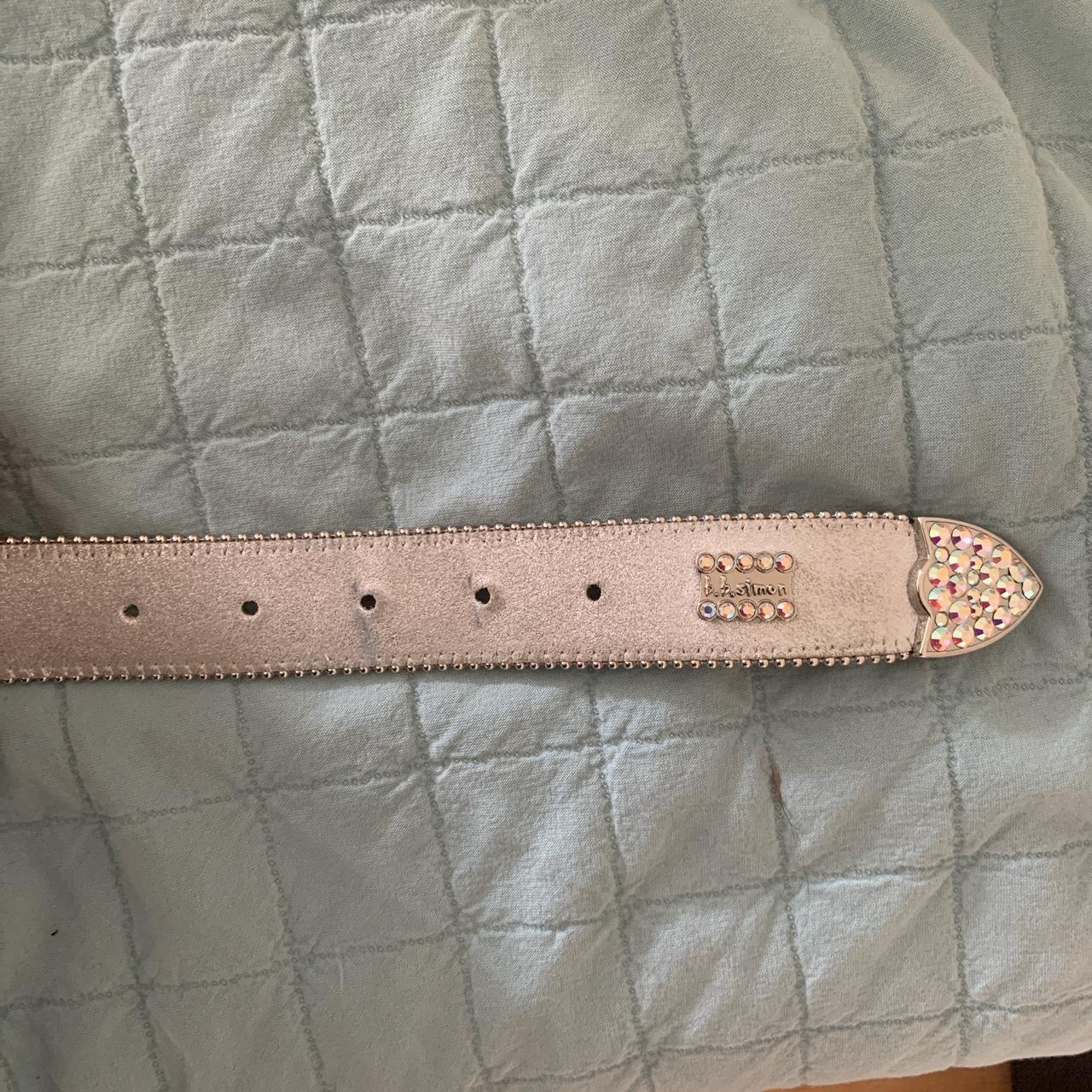 Silver BB Belt | Size: 32 #Belt #BBBelt #Streetwear... - Depop