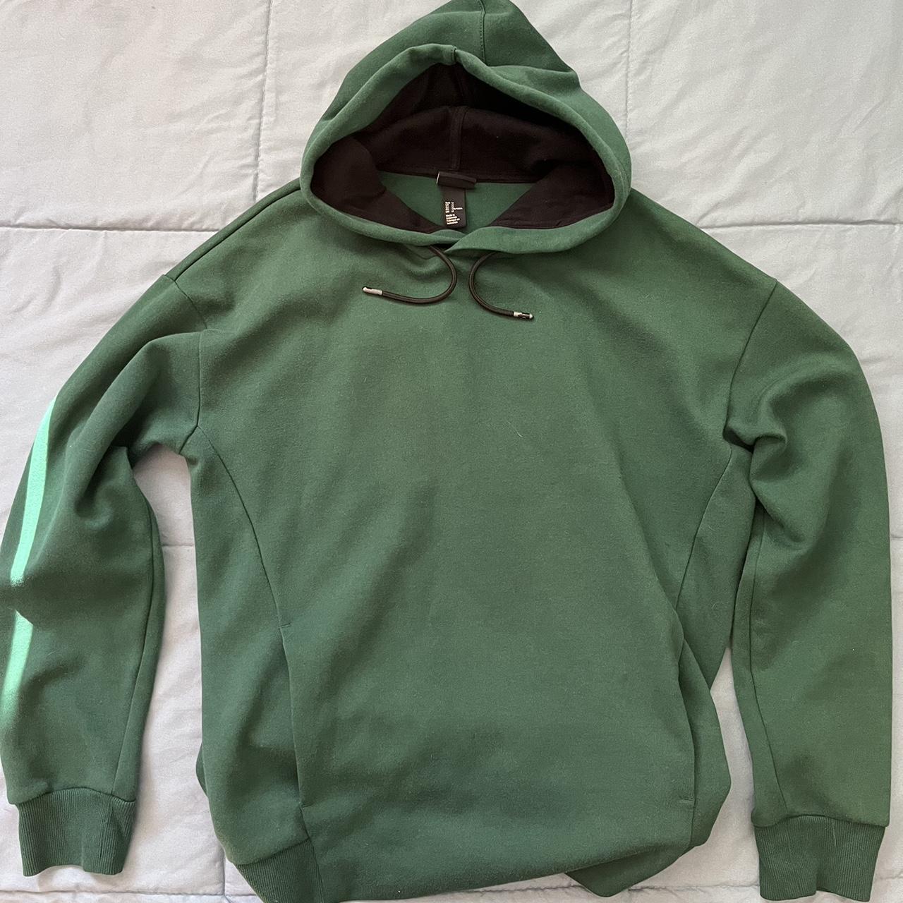 H&M Men's Green Hoodie Depop