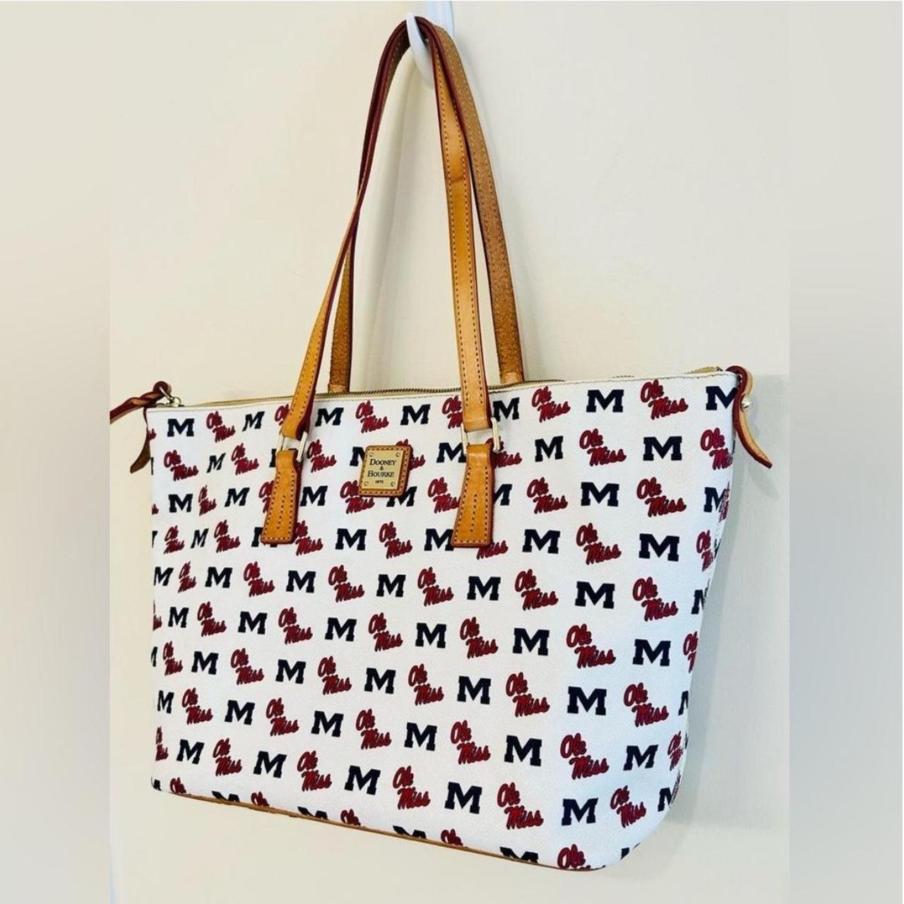 Ole Miss Rebels Dooney Bourke Collegiate Zip Top Depop