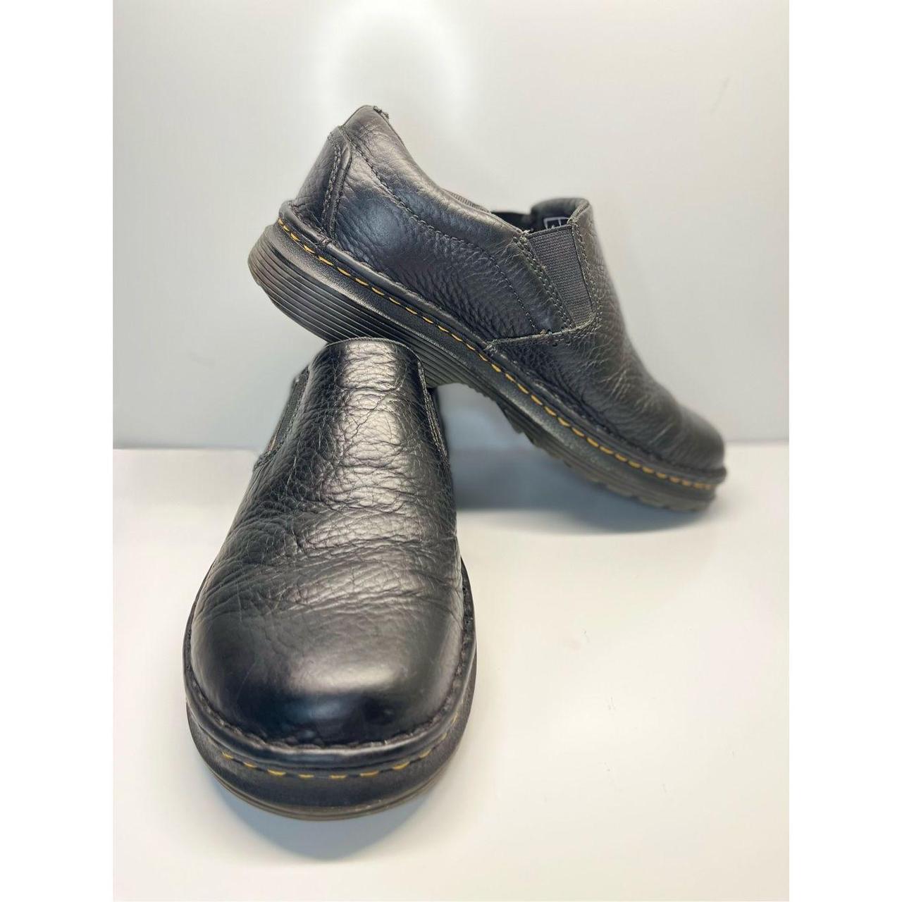 Dr. Martens Doc Boyle Grizzly Slip On Shoes - Black... - Depop