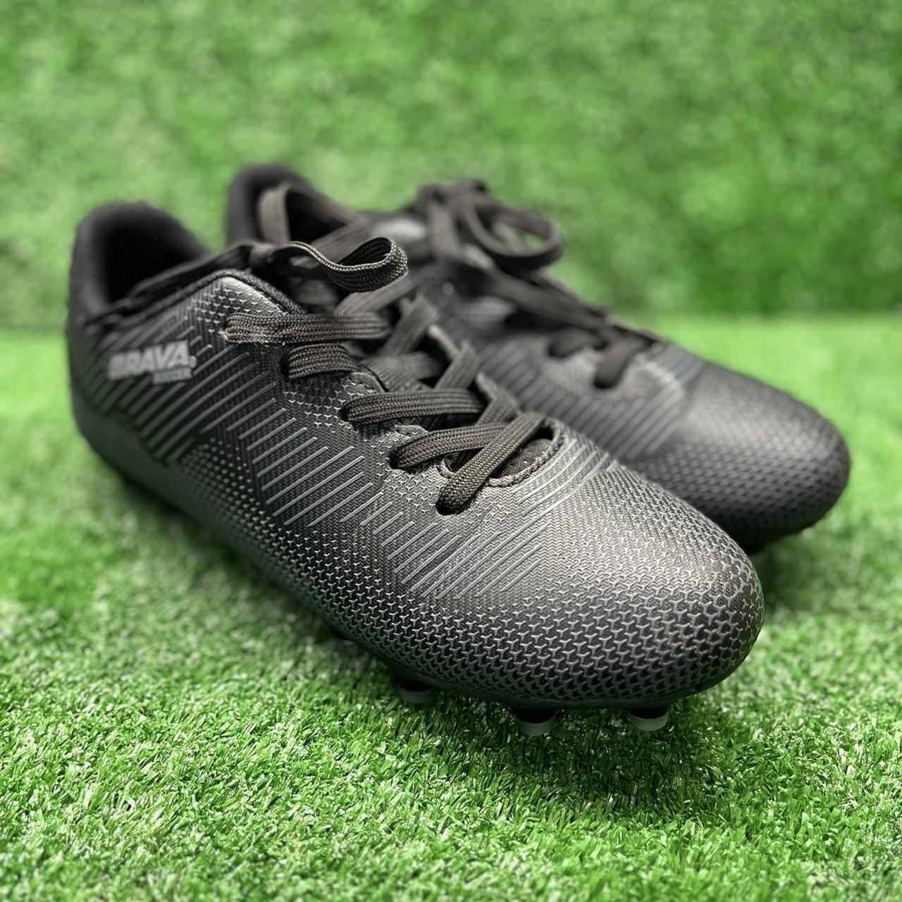 Brava Soccer Cleats Men's Athletic Shoes Black Size... - Depop