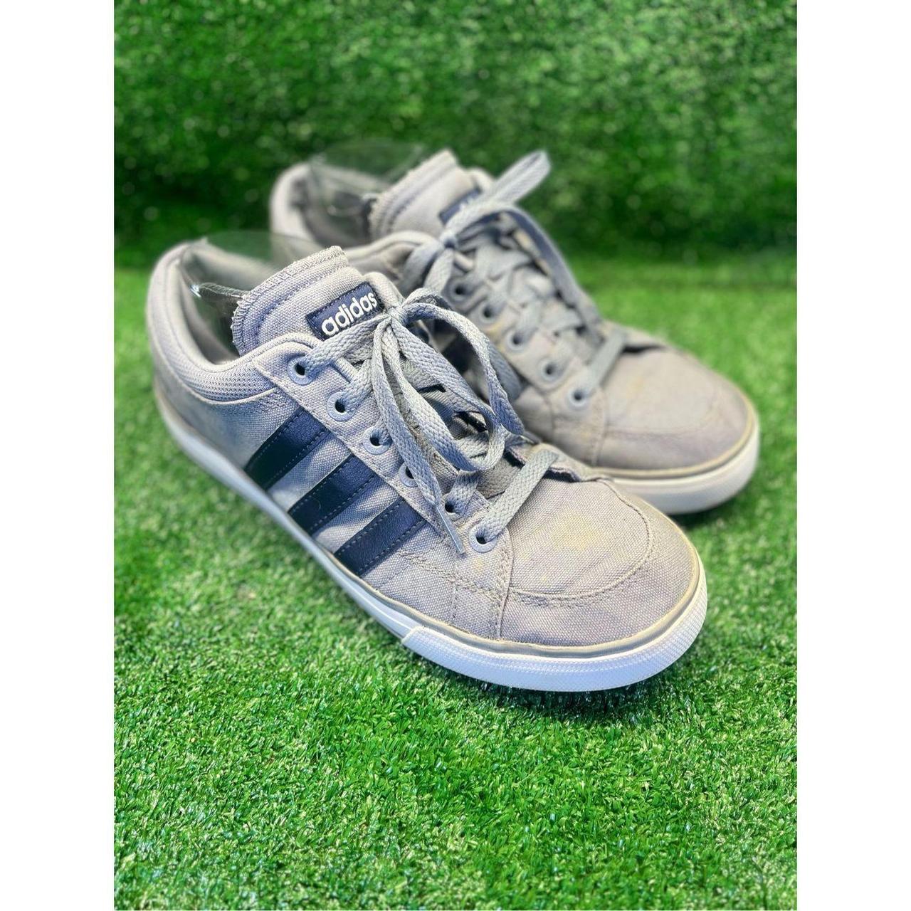 Grey adidas neo shoes best sale