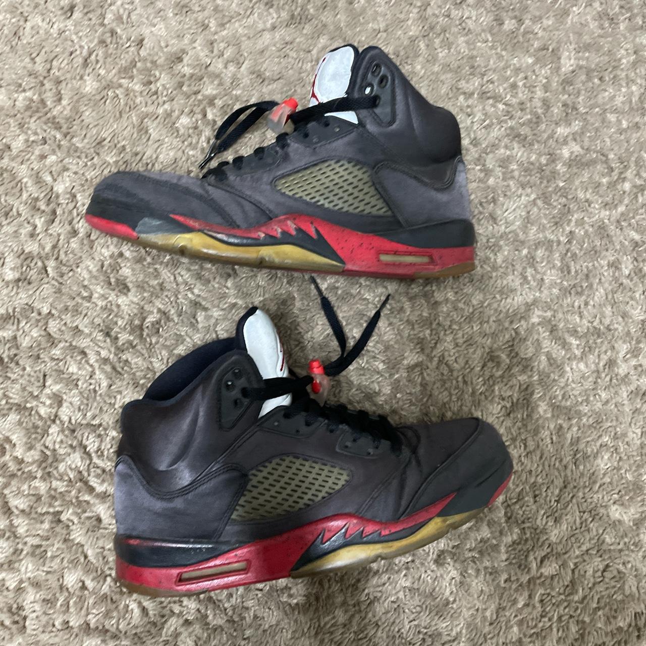 red black jordan 5s