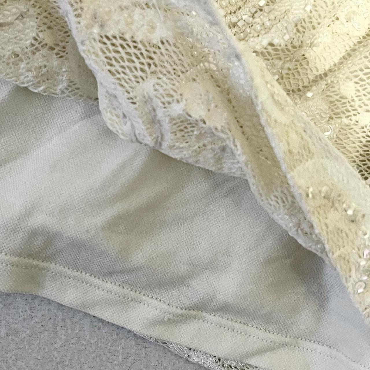 Cache Women's Blouse - Cream - L – Cache beaded f… - image 5