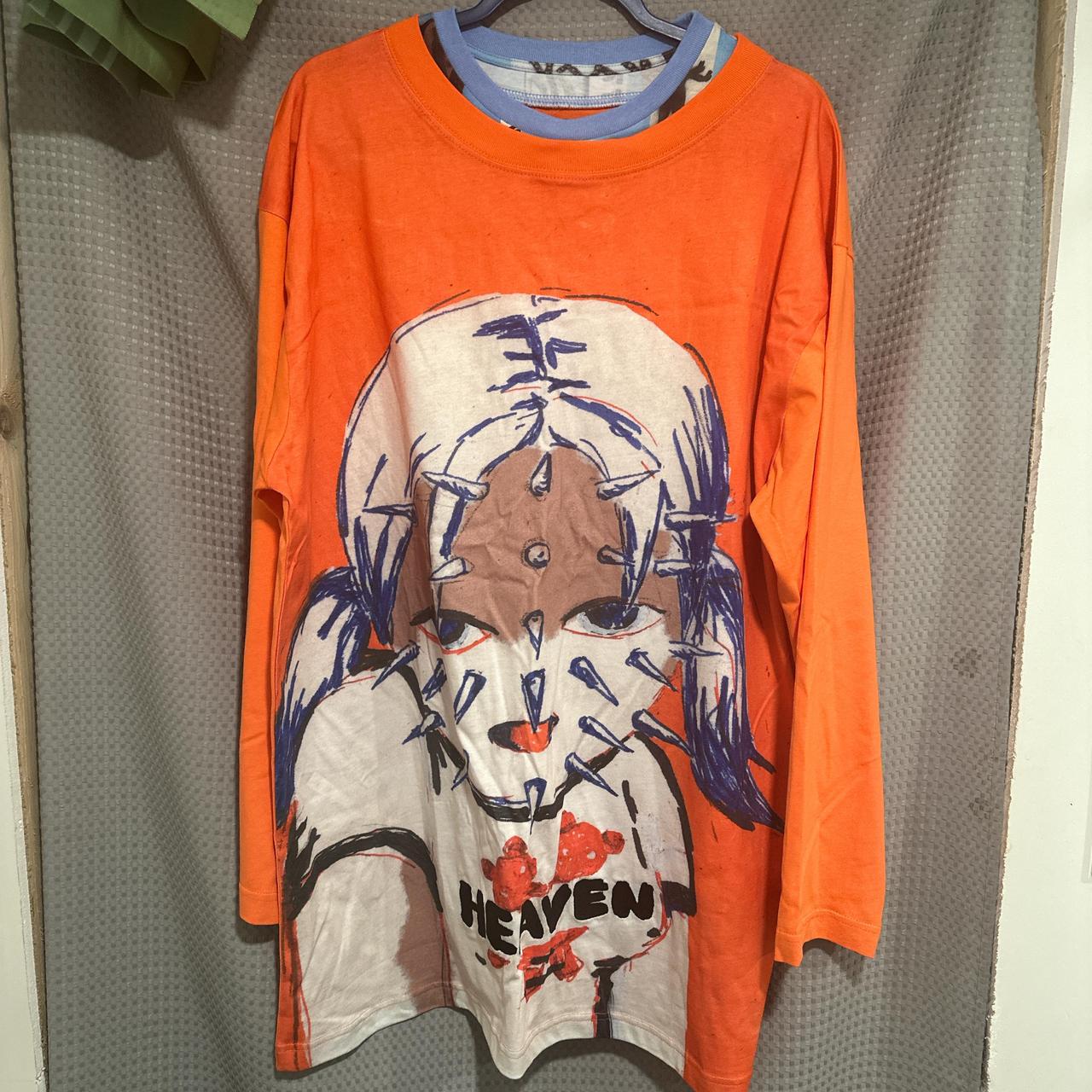 トップス HEAVEN BY MARC JACOBS Orange Multi heaven by marc jacobs top, it fits amazing, perfect | Depop