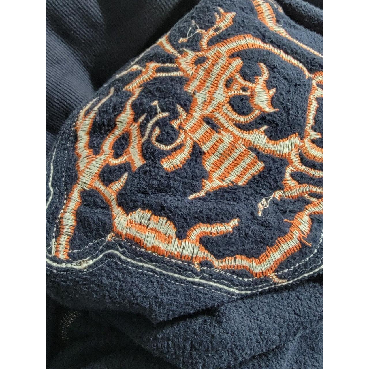 Vintage 00s Cotton Mix Colour-Block Stone Reebok NFL Chicago Bears Hoodie -  X-Large– Domno Vintage