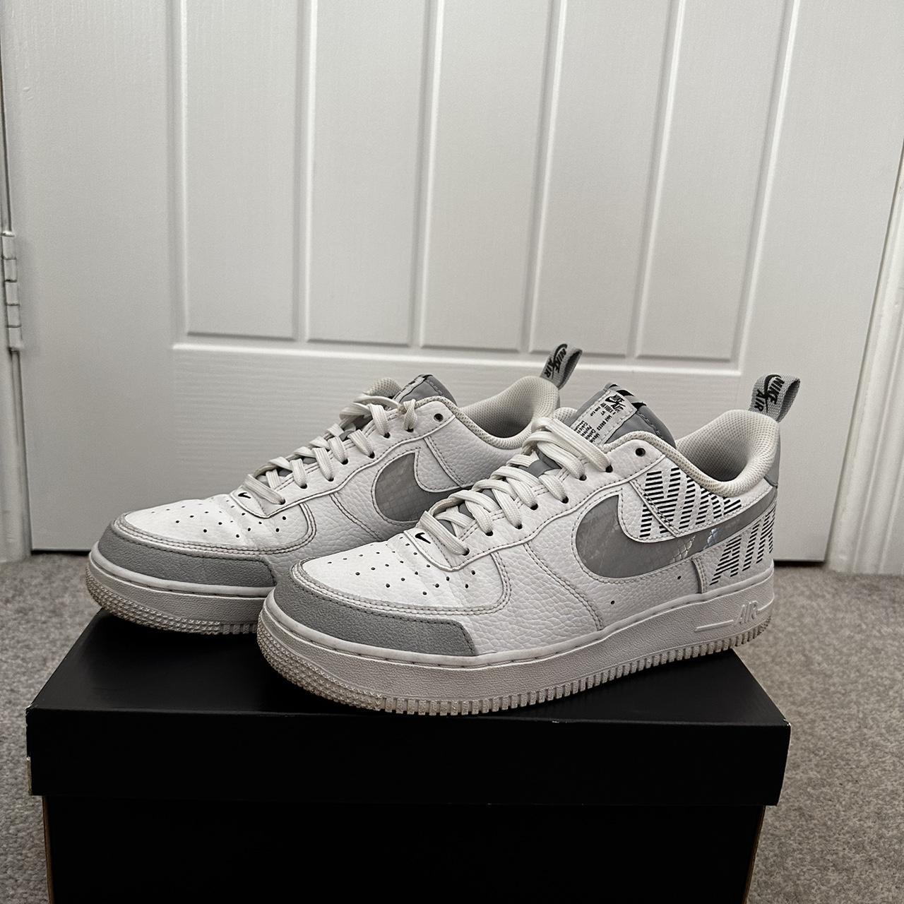 3m x nike air force 1 white reflective logo