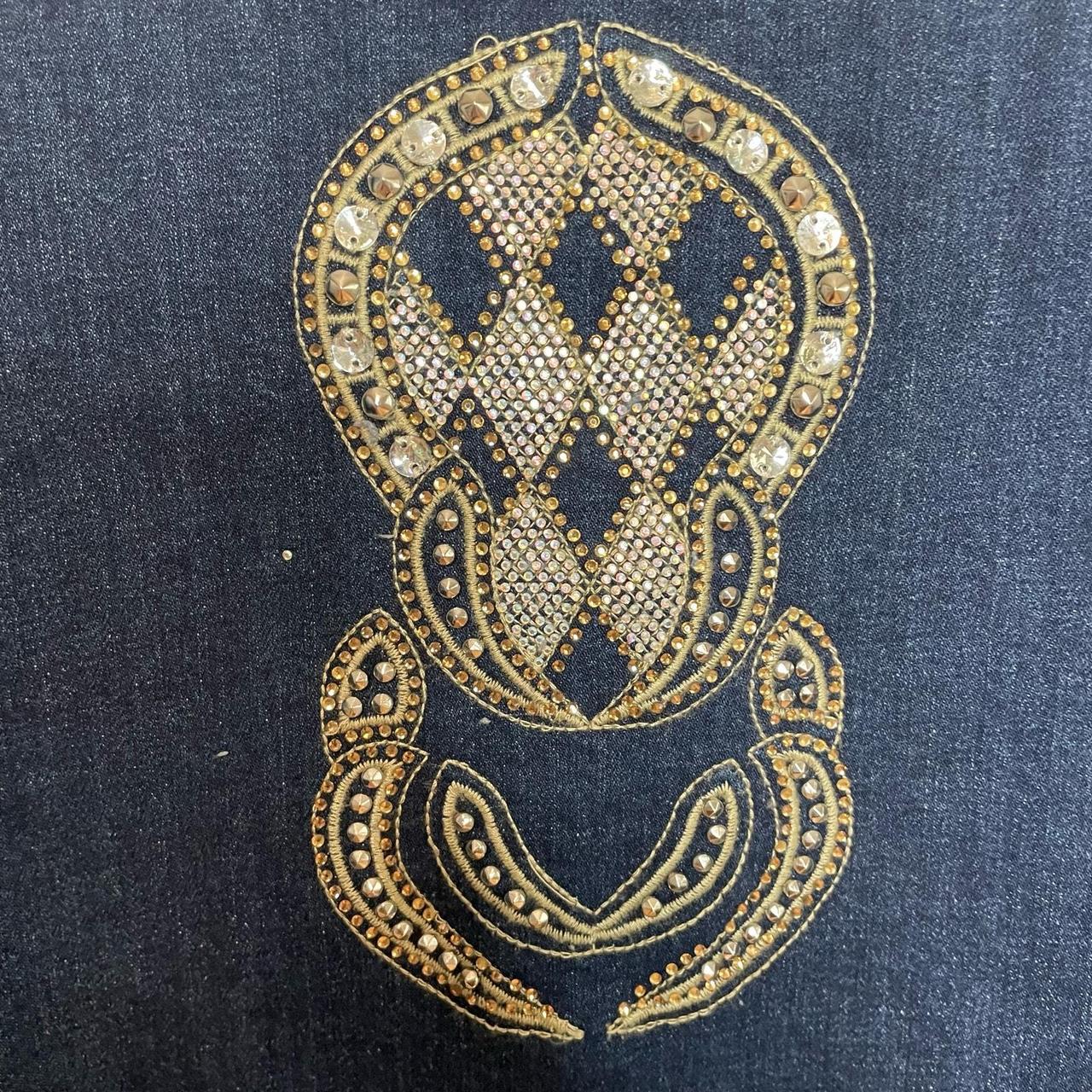 Preloved Women's Jacket - Blue - S – Ameri Mode W… - image 5