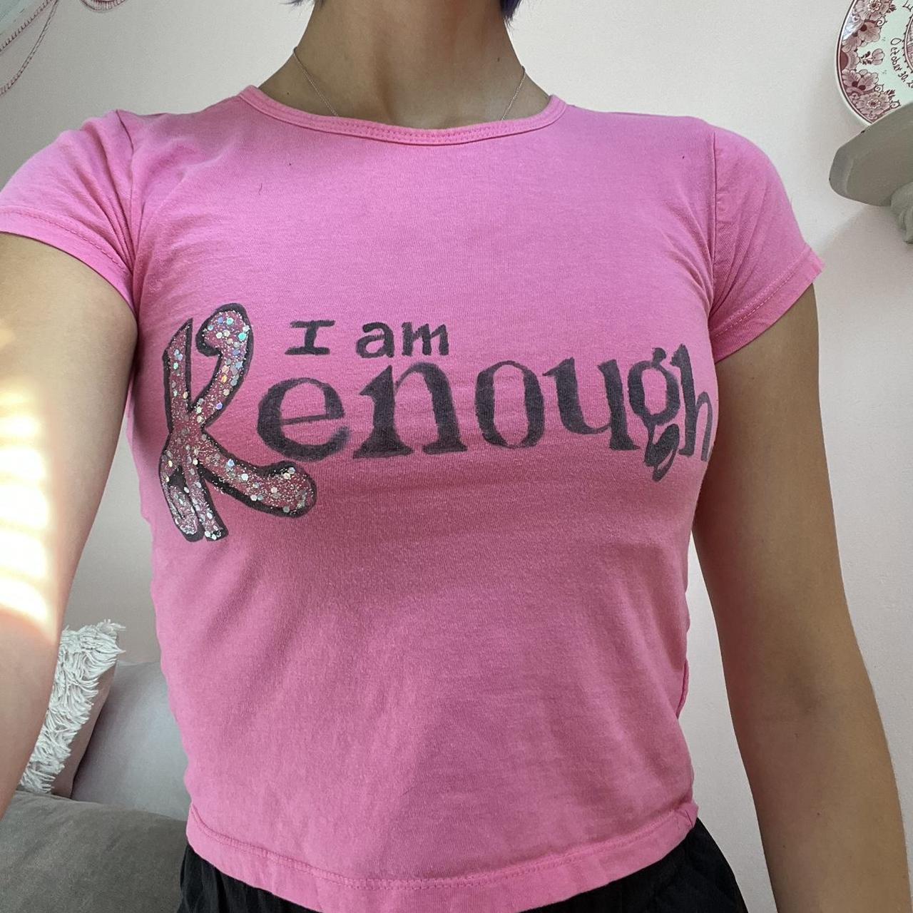 custom barbie i am kenough shirt 💗👱🏼‍♀️👑 barbie movie... - Depop