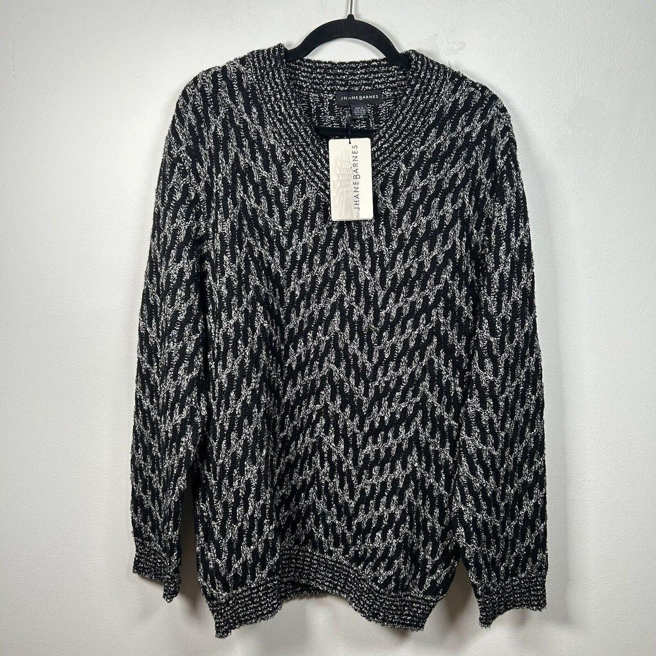 Jhane Barnes Men Cardigan outlet Sweater