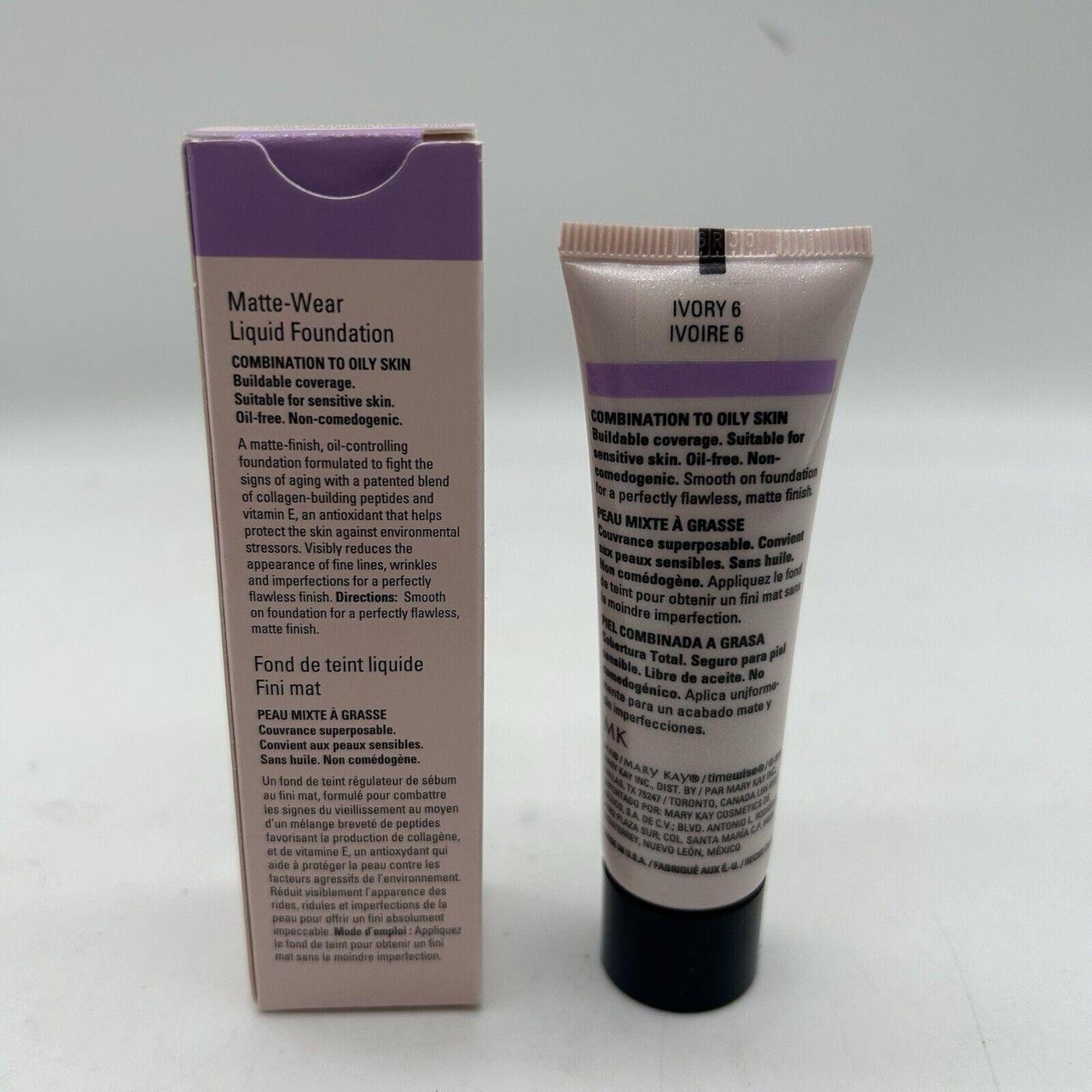 Mary Kay TimeWise Matte-Wear Liquid Foundation IVORY 6 Combination To outlet Oily Skin