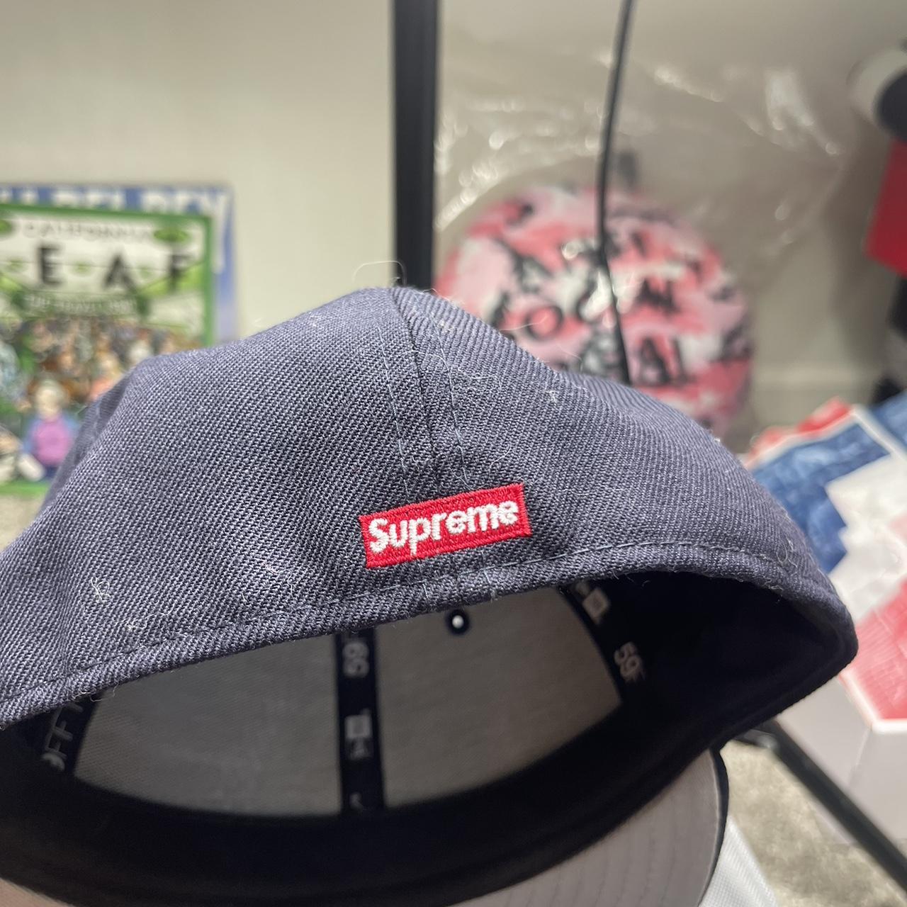 Rare* Supreme S Logo New Era 7 1/4 Black F/W20 Season Brand