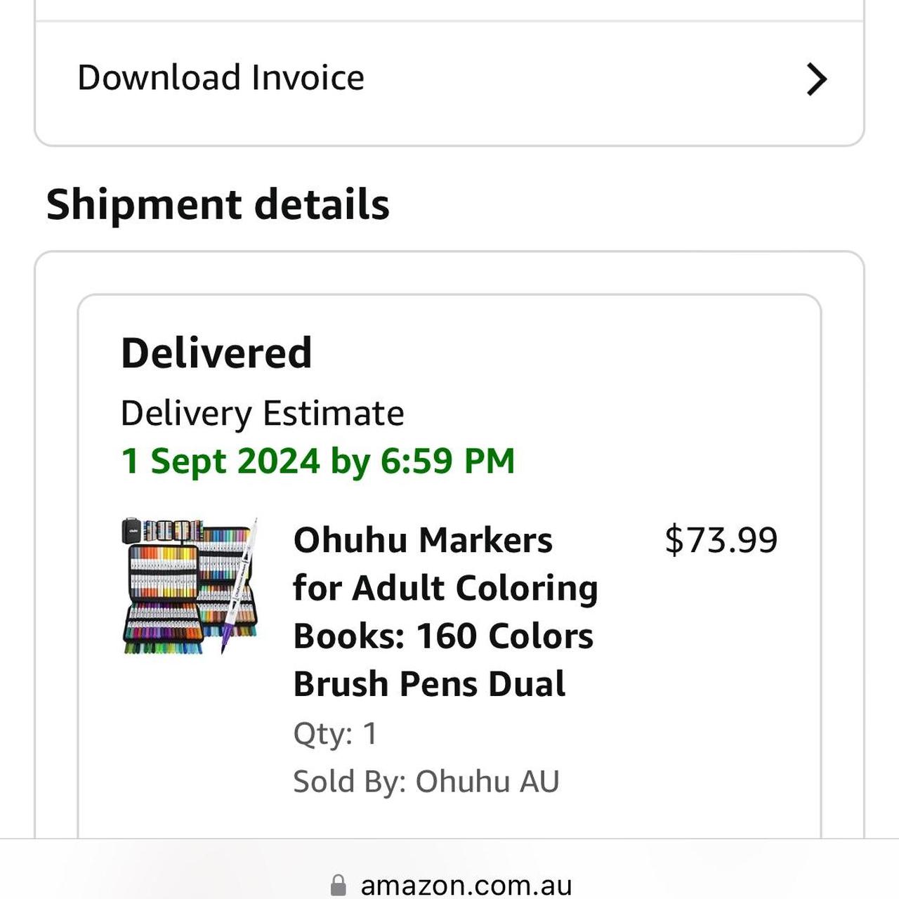 Brand new ohuhu markers purchased from Amazon on... Depop