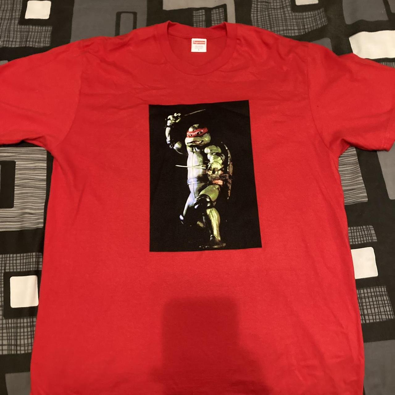 Supreme Raphael T-shirt Large. Quite longer in... - Depop