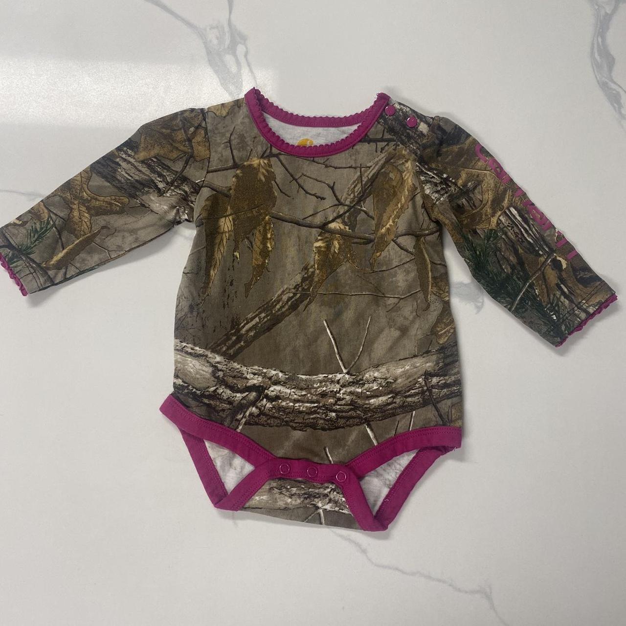 Carhartt Baby Girl Long Sleeve Realtree Camo