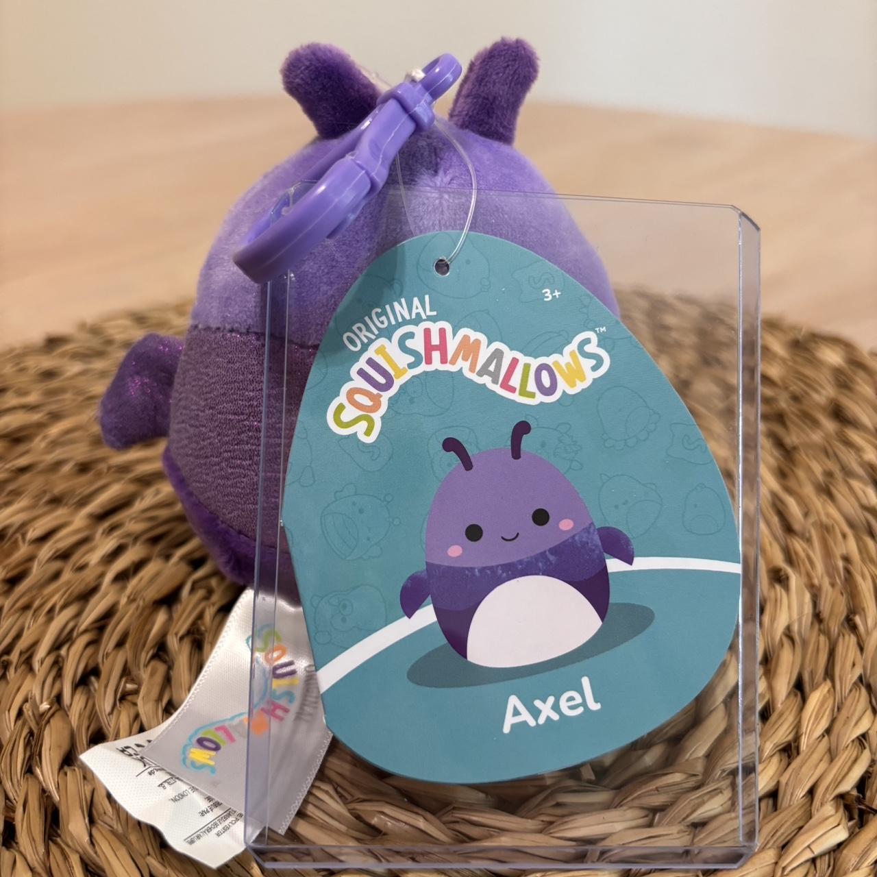 エクササイズグッズ Mallow NWT Rare KellyToy Squishmallows Axel Beetle 7.5” Garden