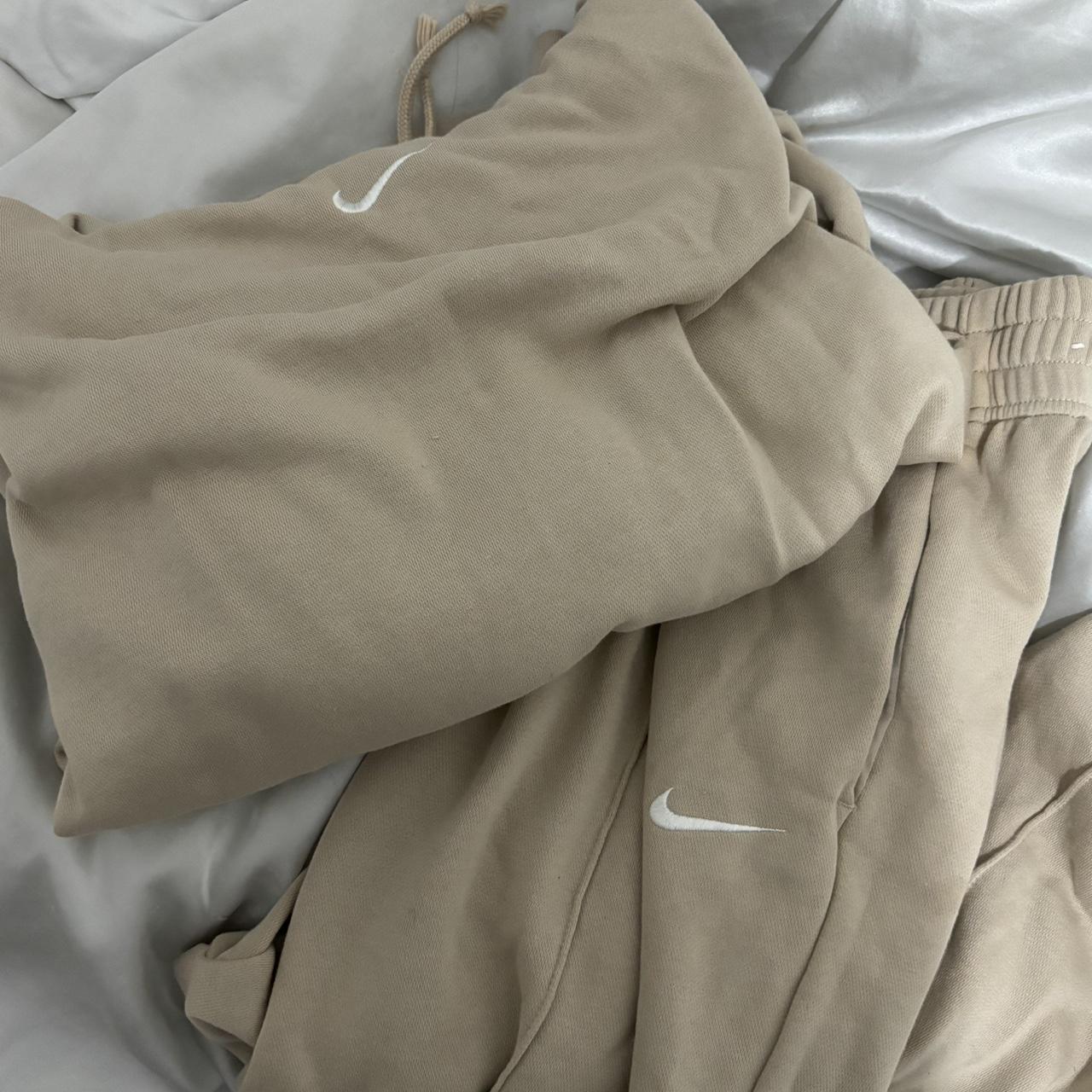 womens nude nike tracksuit