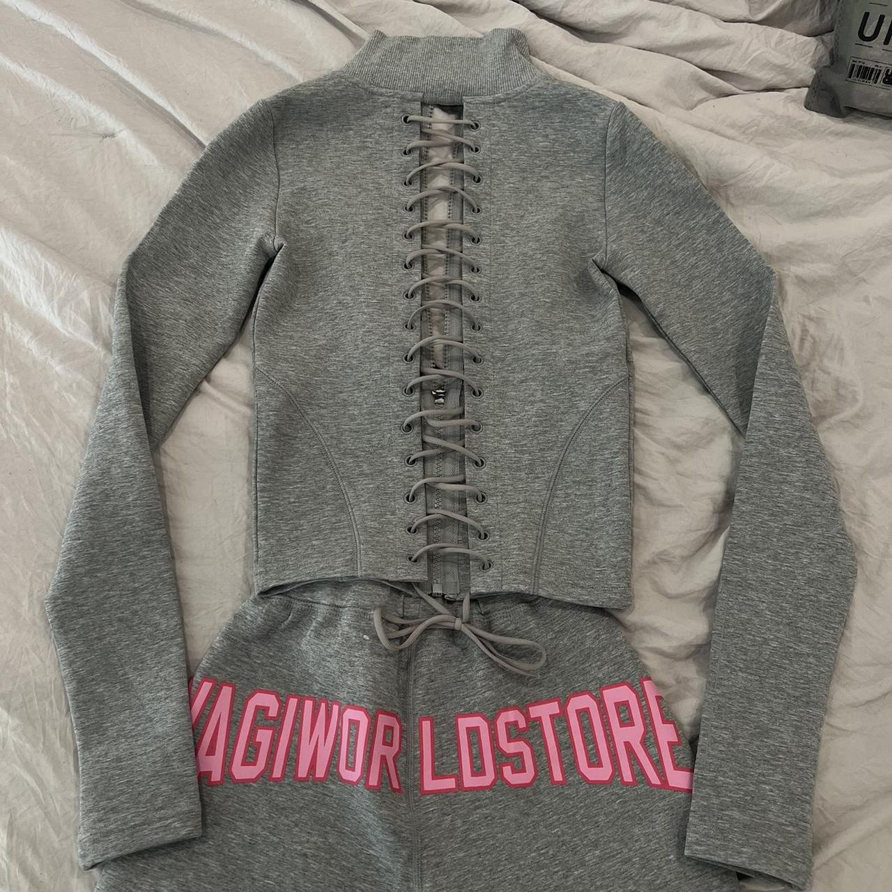 V.3 Kloud Kandi shape tracksuit from yagi wrld! size... Depop