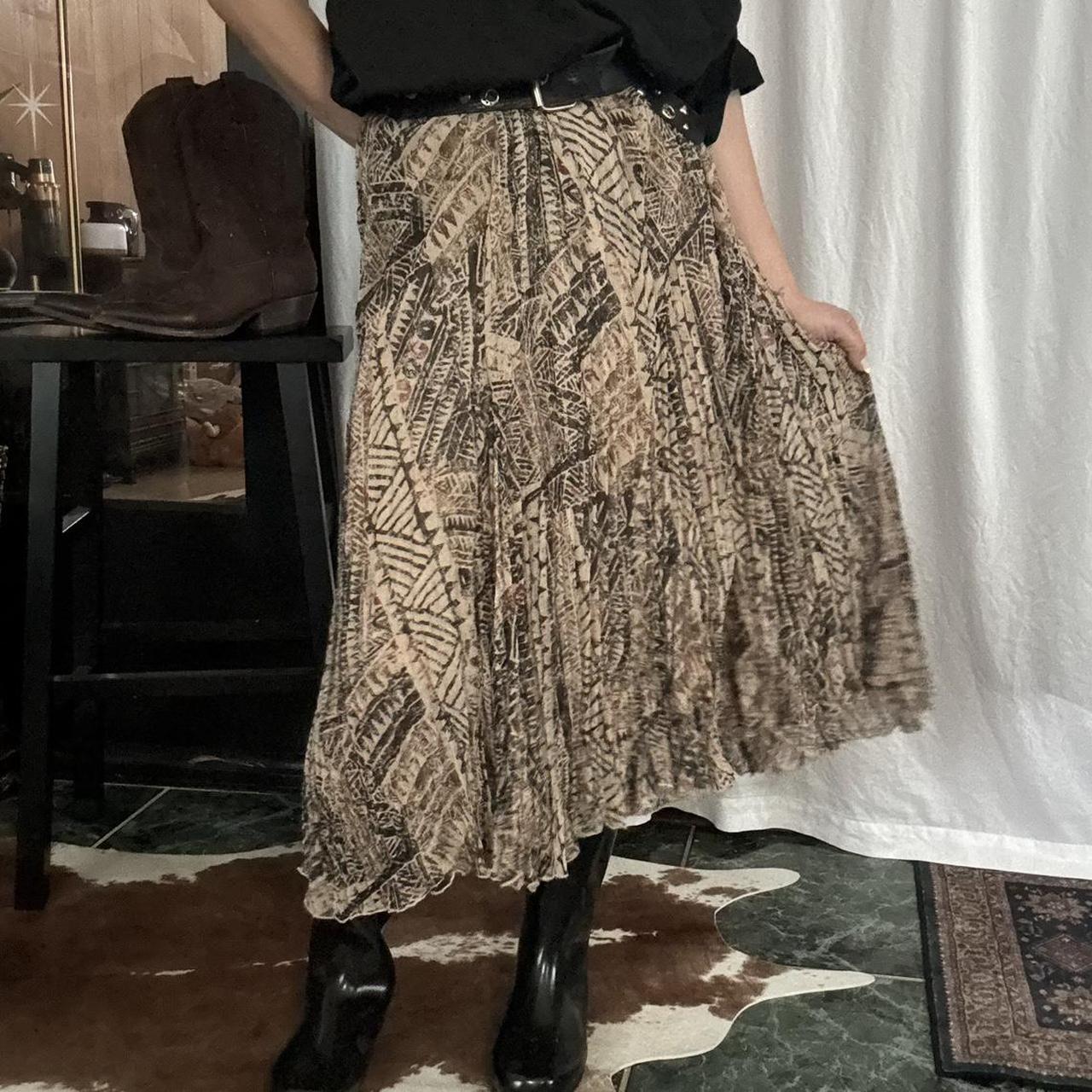 Ruby Rd. Women's Skirt - Brown/Multi - 12 – Ruby … - image 2