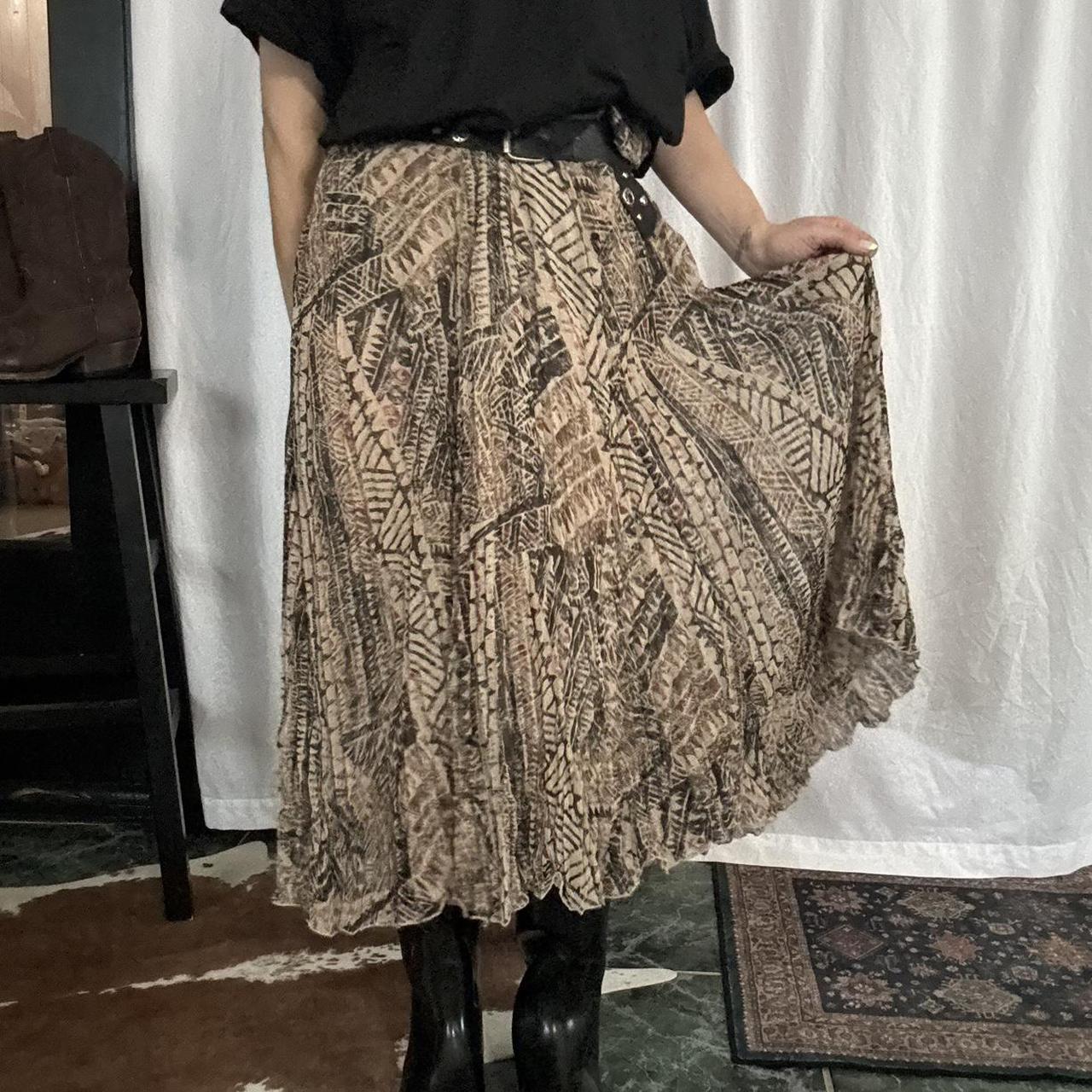 Ruby Rd. Women's Skirt - Brown/Multi - 12 – Ruby … - image 7