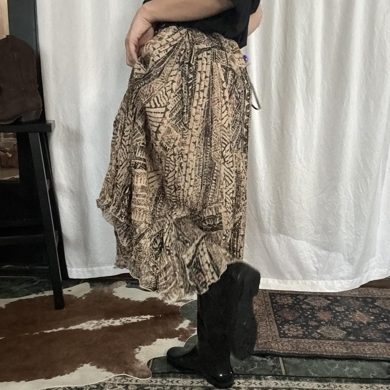 Ruby Rd. Women's Skirt - Brown/Multi - 12 – Ruby … - image 3