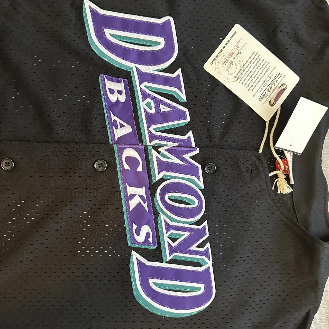 MLB AUTHENTIC MITCHELL & NESS DIAMONDBACKS JERSEY. - Depop