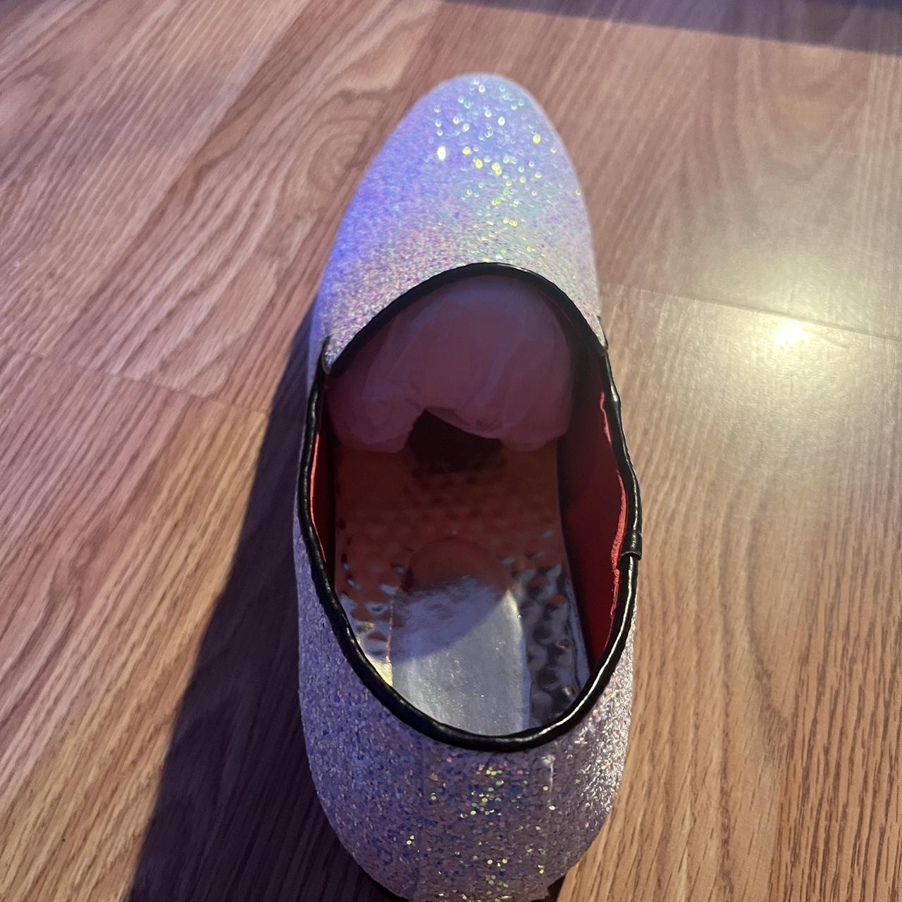 sparkly loafers womens