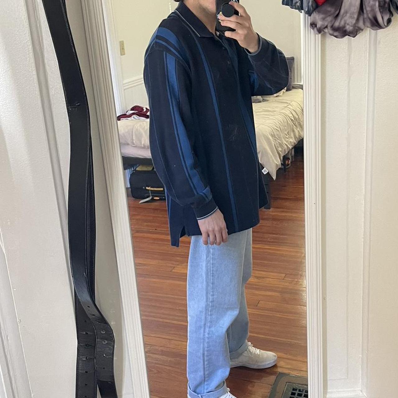 XL Chaps X Ralph Lauren collab long sleeve polo... Depop