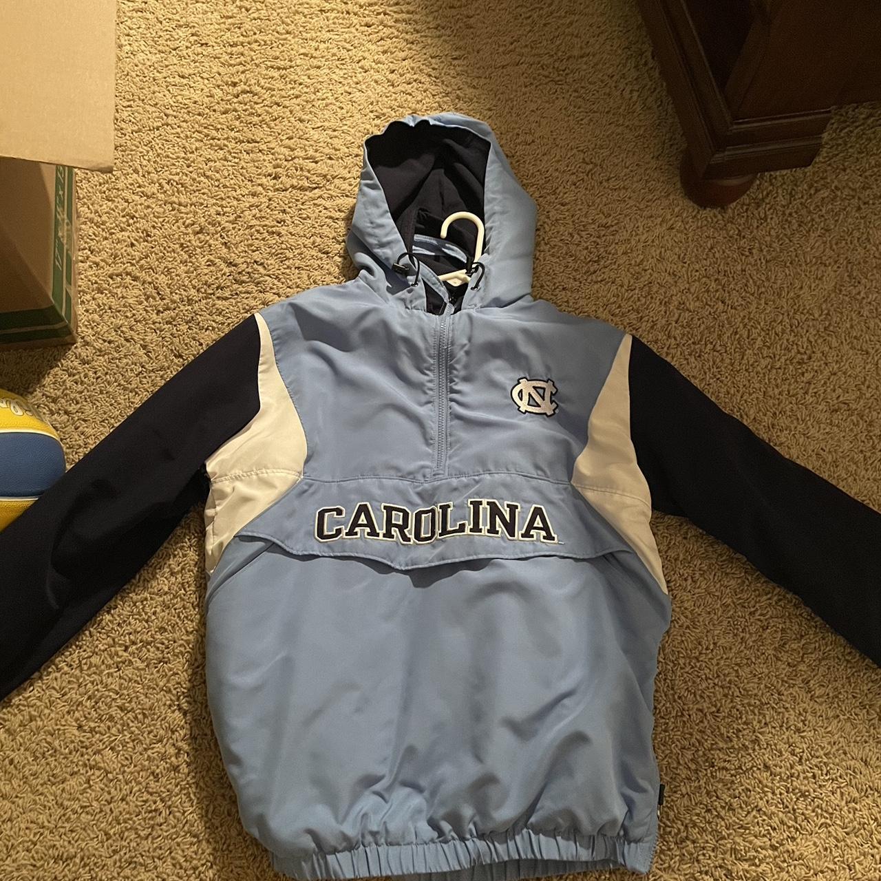 North Carolina coat with hoodie Size 3436 Worn... Depop
