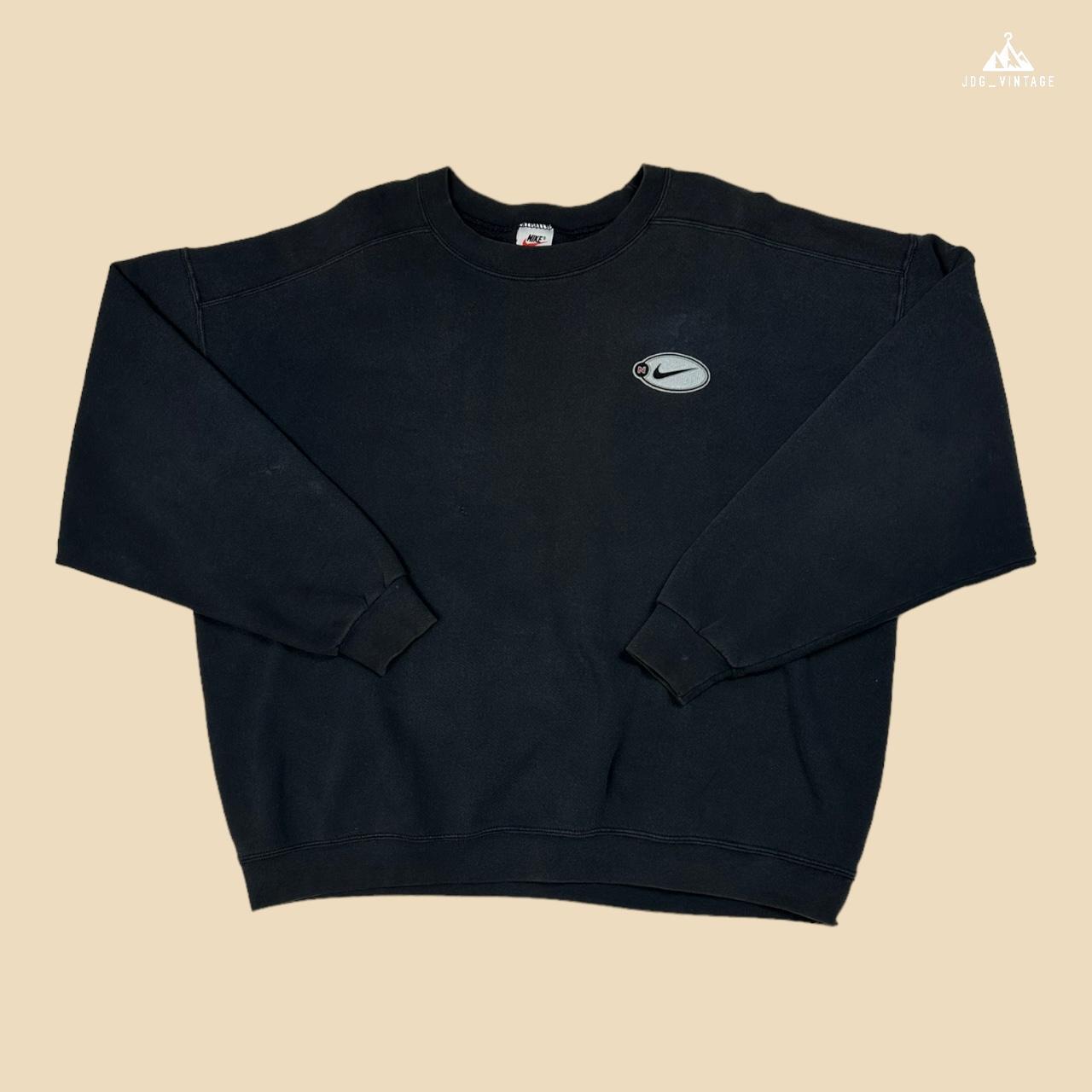 Nike Men's Black Sweatshirt | Depop