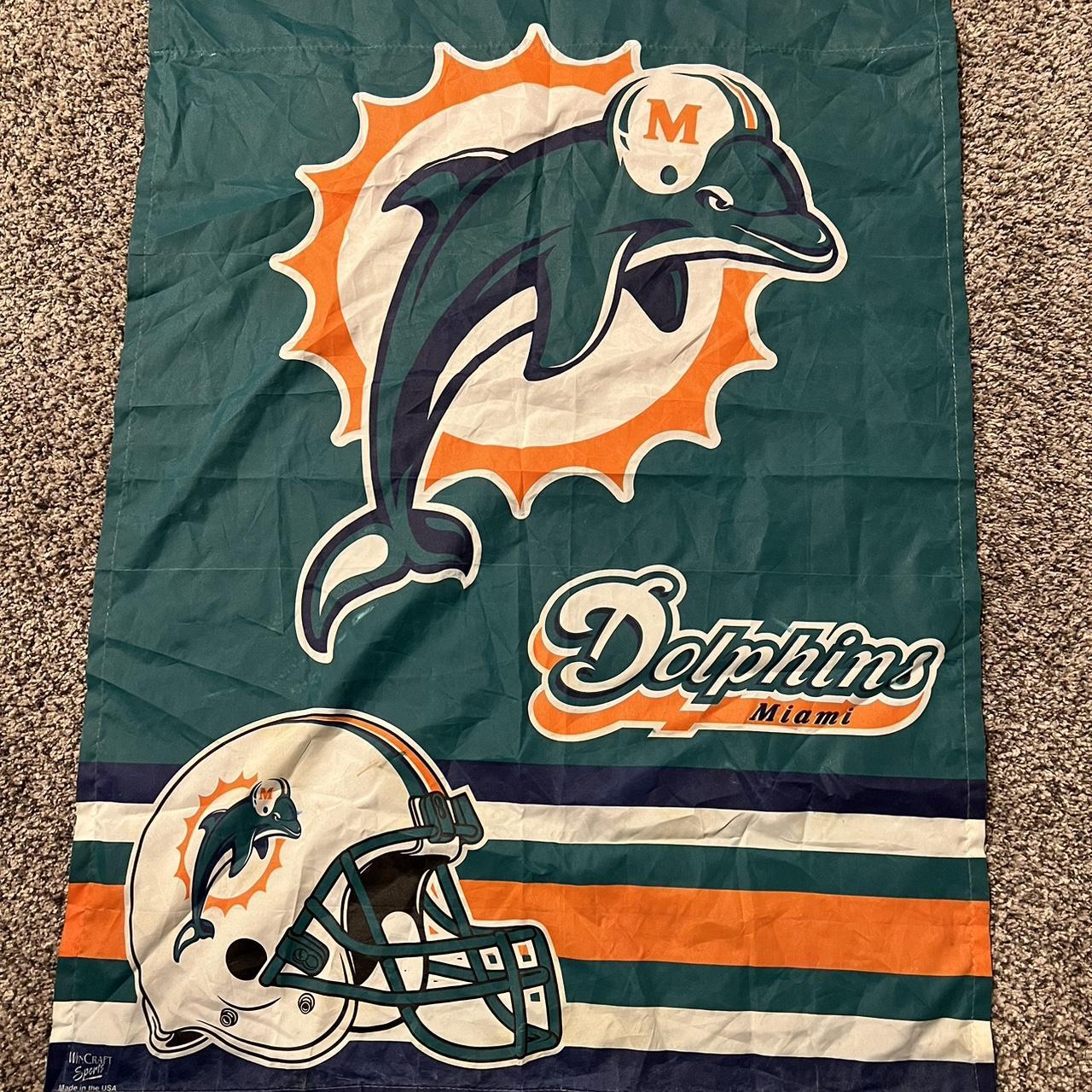 MIAMI DOLPHINS FLAG Depop