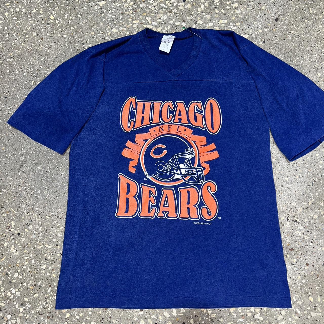 Vintage Chicago Bears shirt, NFL orange graphic tee - AU Medium