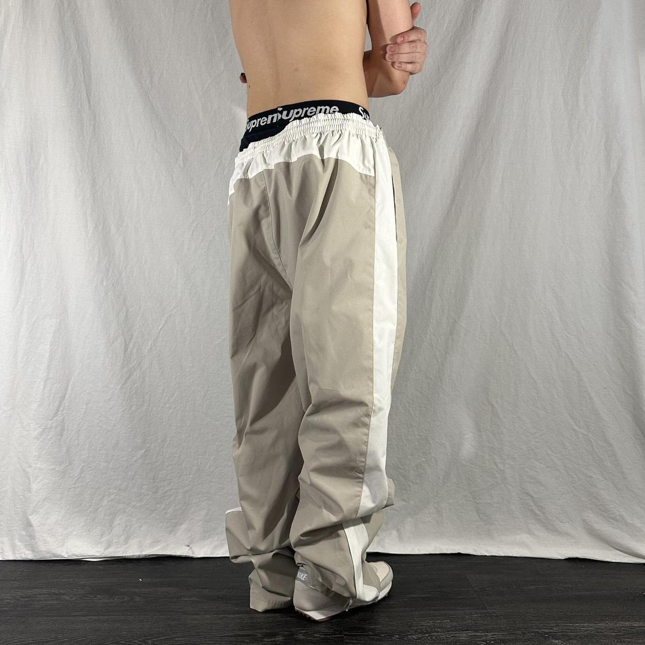 Perry Ellis Men's White and Cream Joggers-tracksuits (5)