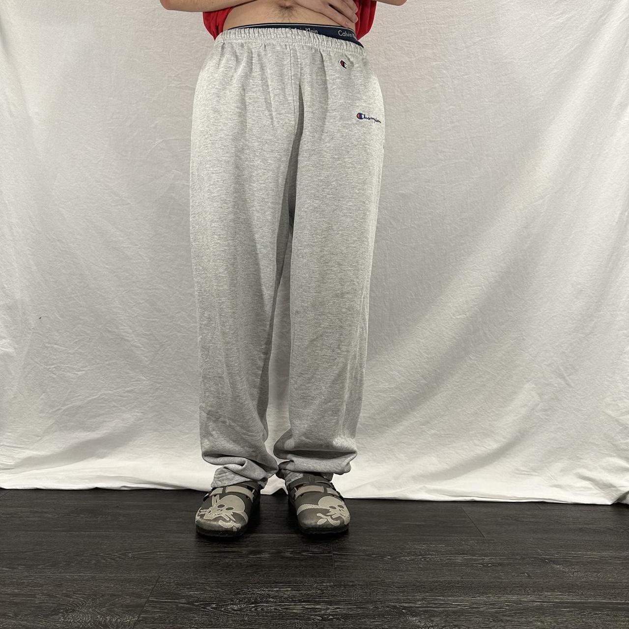 Vintage Champion Sweatpants Baggy Fit Sized... Depop