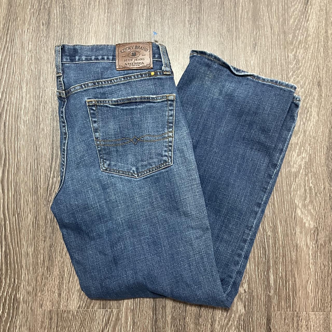 Lucky Brand Men's Blue Jeans | Depop