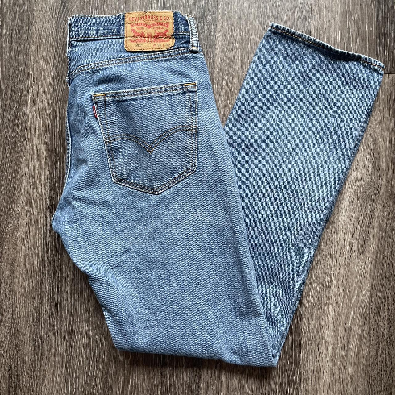 Levi's Men's Blue Trousers | Depop