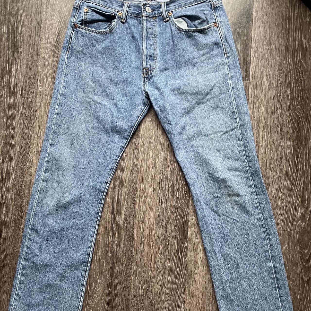 Levi's Men's Blue Trousers | Depop