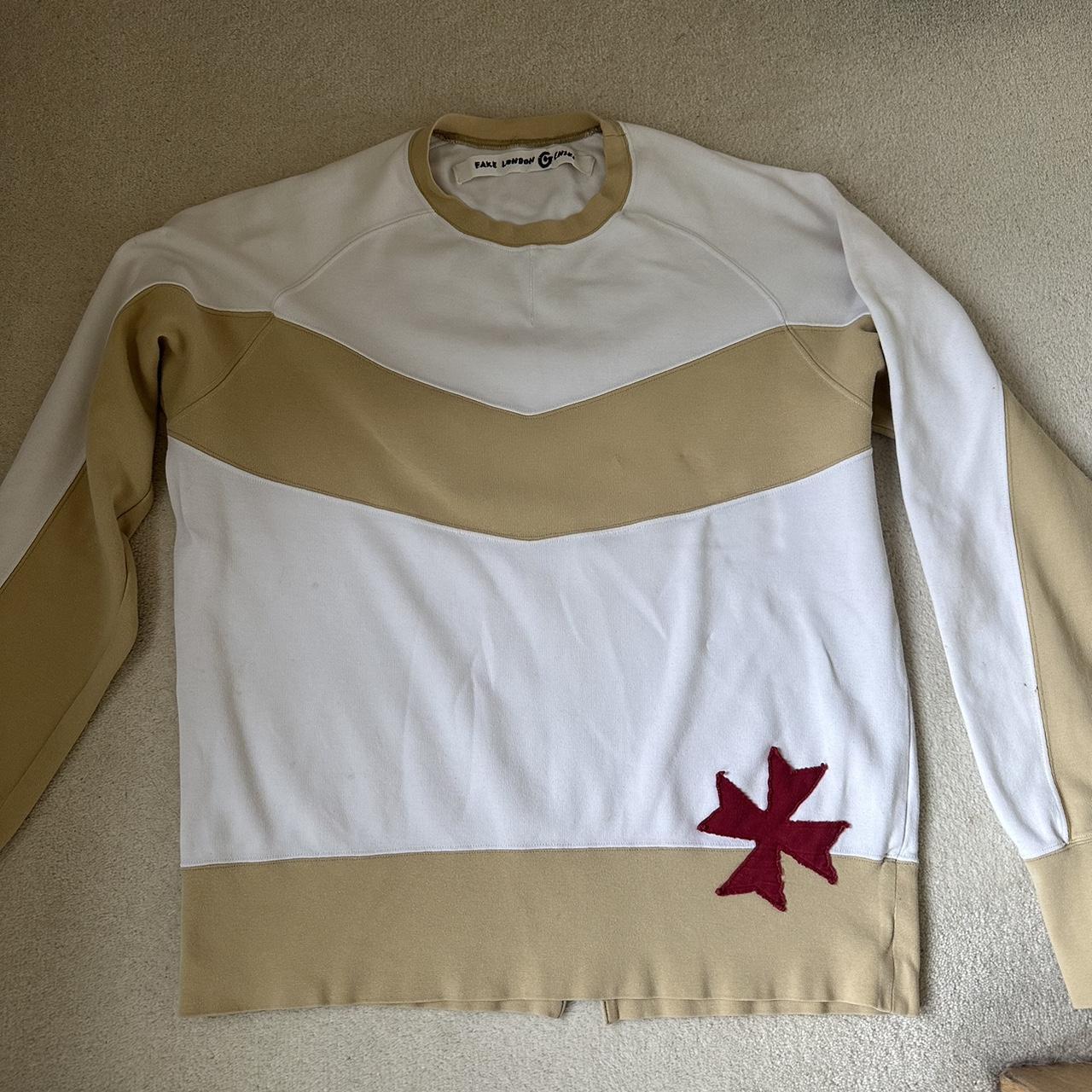 Fake London genius vintage sweater Size M/L | Depop