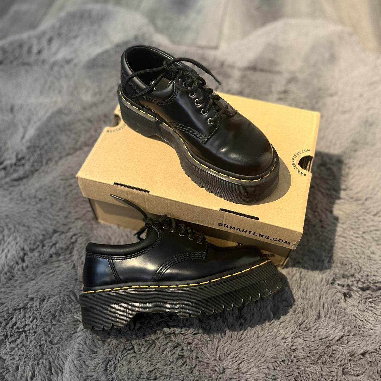 Dr. Martens 8053 Quad Platform Black Shoes Size. Depop