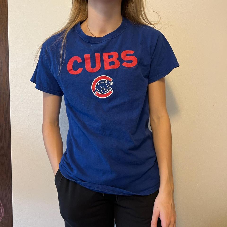 Camo Chicago Cubs Tshirt 2005 MLB Chicago Cubs camo - Depop