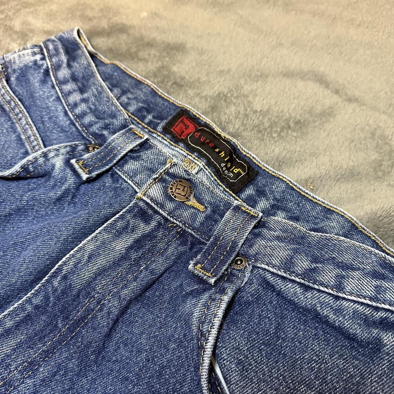 Wrangler Riggs Durashield Denim Double Knee Work... - Depop