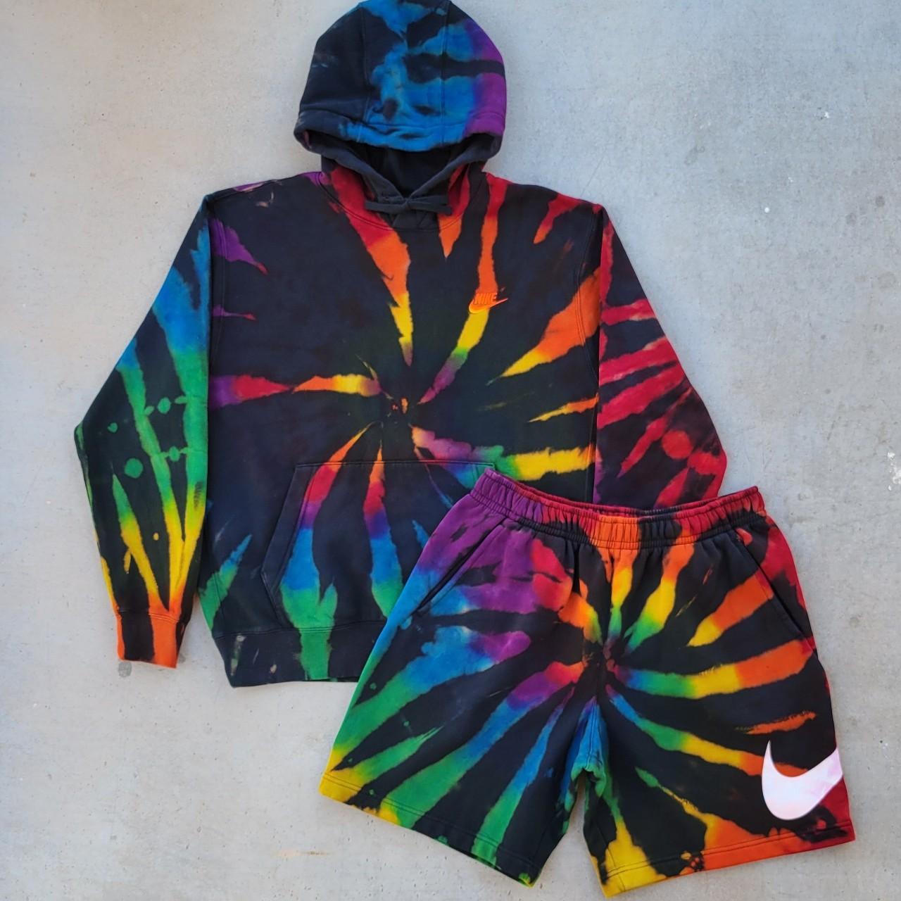 Nike cheap rainbow hoodie