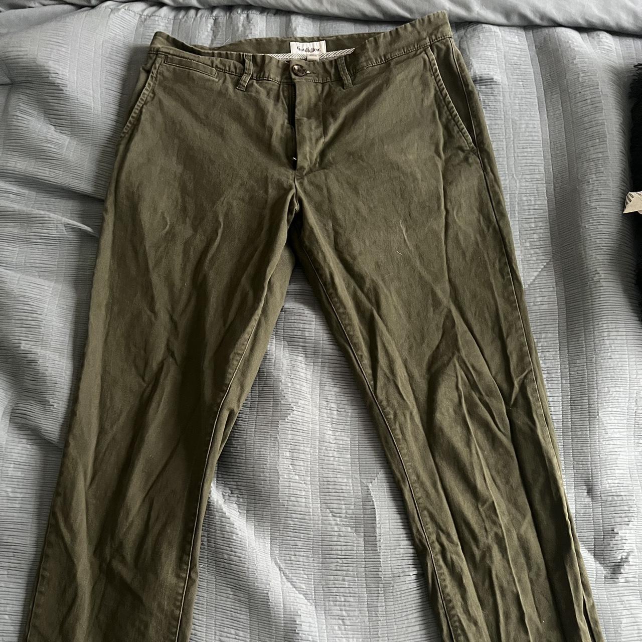 Goodfellow & Co. Men's Green Trousers | Depop