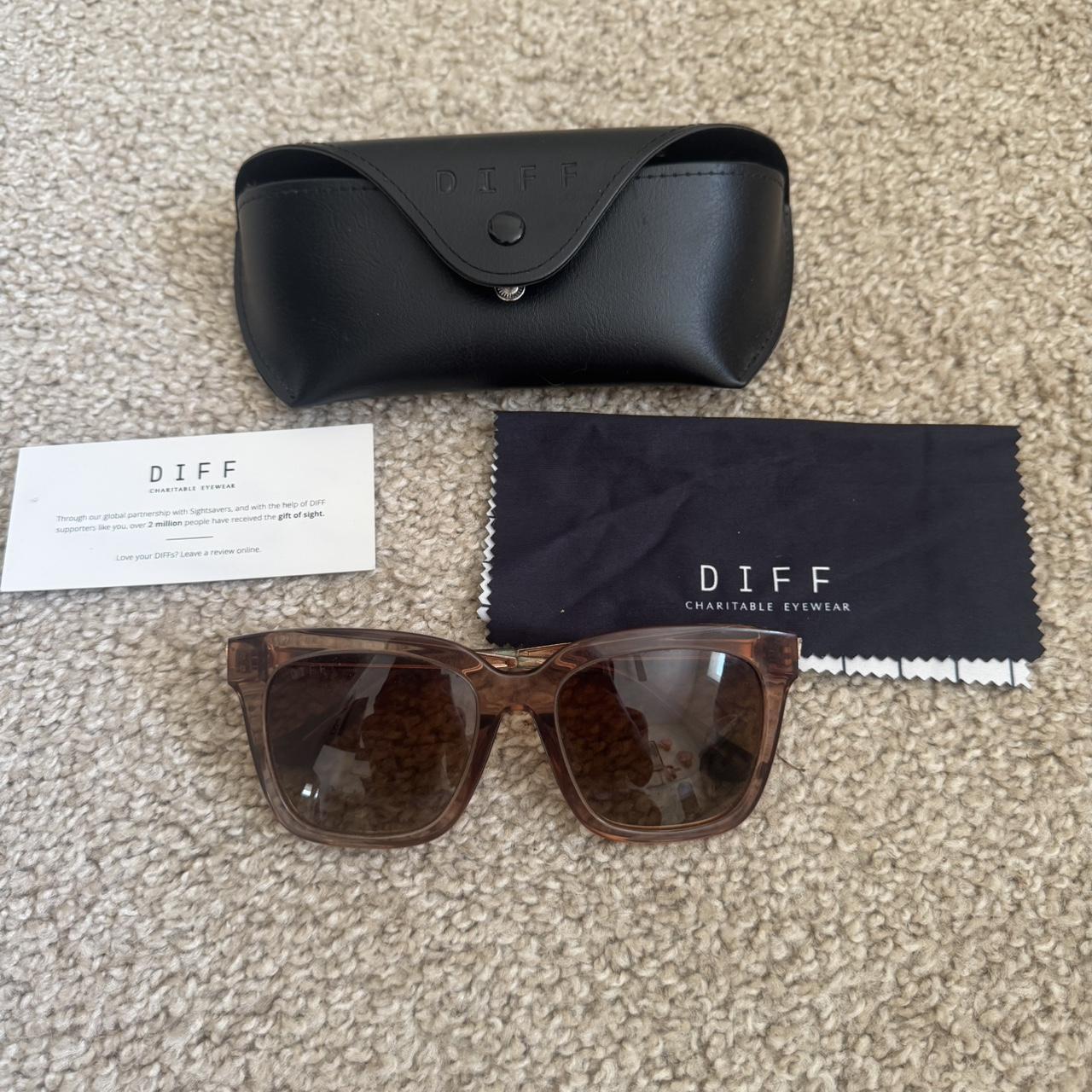 DIFF Women's Oversized Sunglasses - Brown – Diff … - image 1