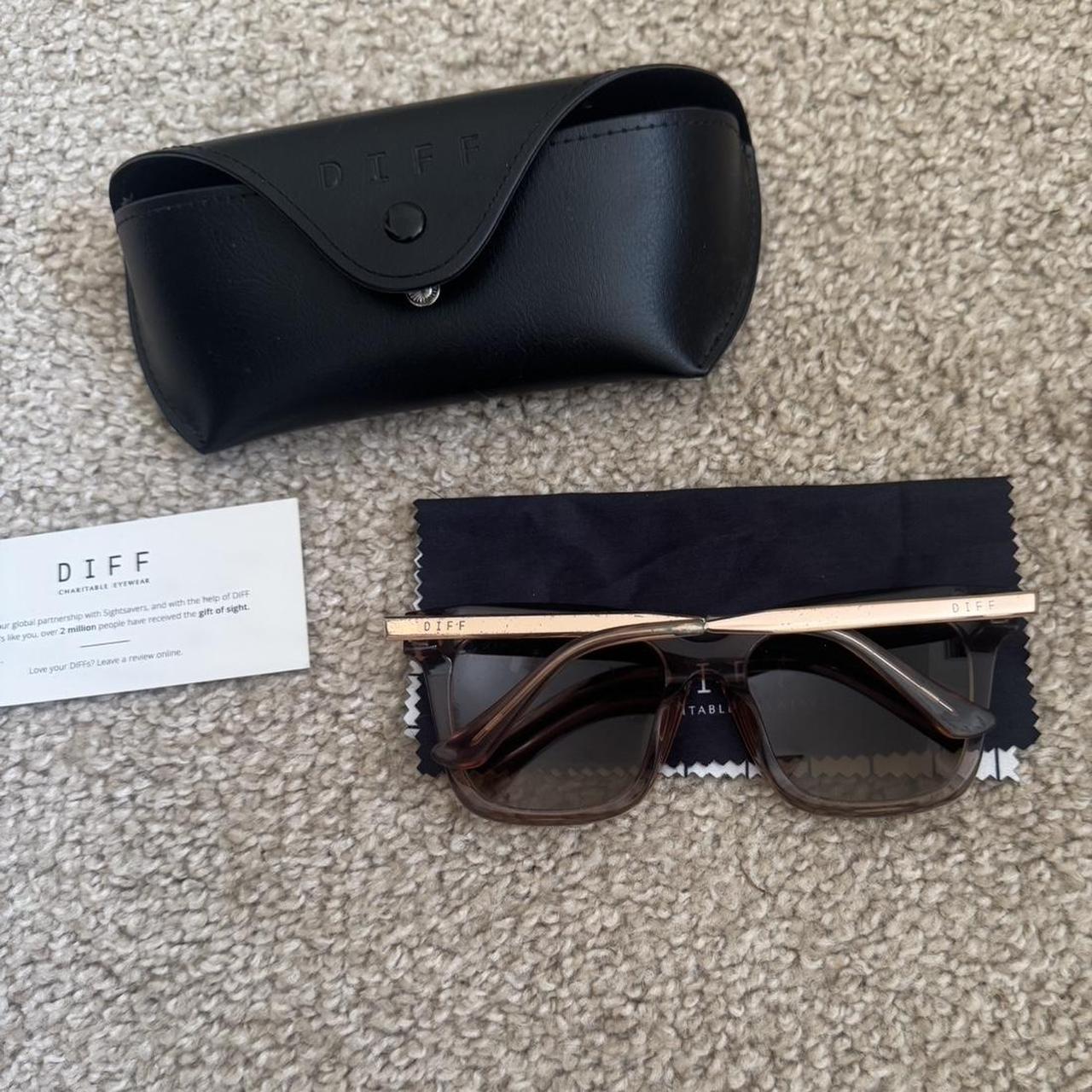 DIFF Women's Oversized Sunglasses - Brown – Diff … - image 3